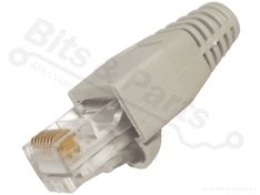 Boot for RJ45 UTP network plugs